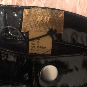 H&M Pants - H&M PVC pants H&M Pants - H&M PVC pants